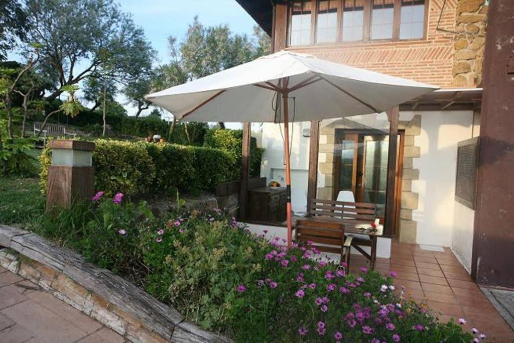 2 Habit, Sala, Terraza, Jardin, Parking Gratis Apartman Zumaia Kültér fotó